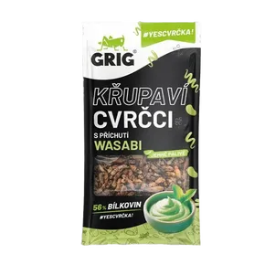 Grig Křupaví cvrčci wasabi 13 g